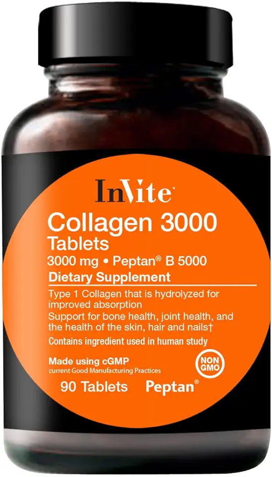 Collagen Tablets 3000 mg 90 Tablets 2-Pack U145676