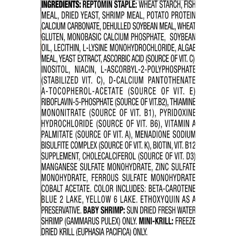 Tetra ReptoMin Select-A-Food T95681