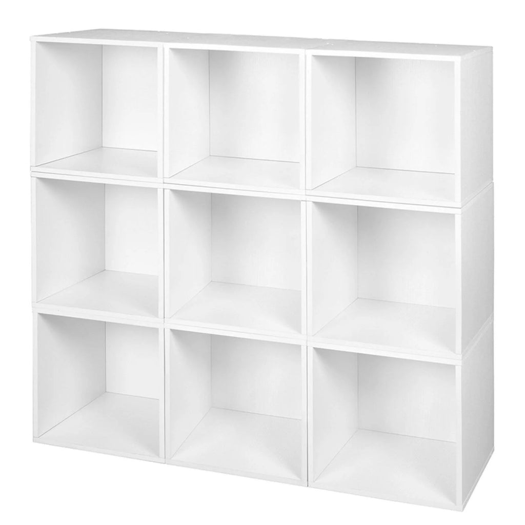 9-Cube Storage Set Wooden Finish Q521433