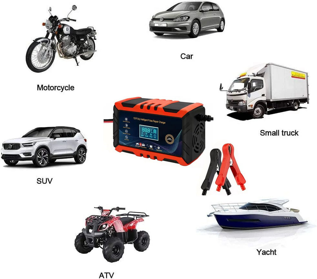 12V/6A Automatic Smart Battery Charger F562076