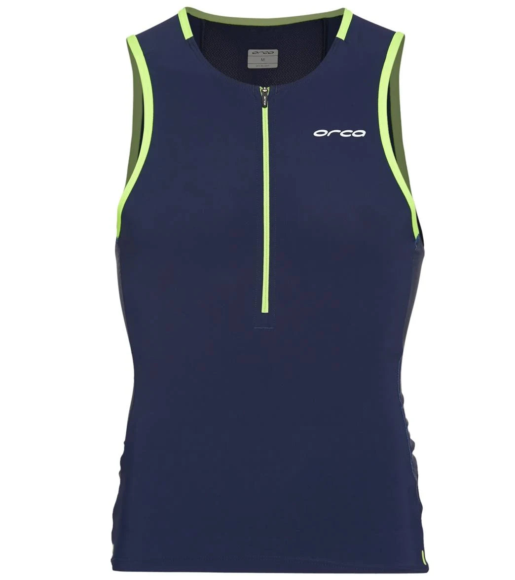 Blue/Green Tri Top O589383