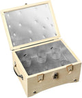 Wooden Moxa Mugwort Box D240