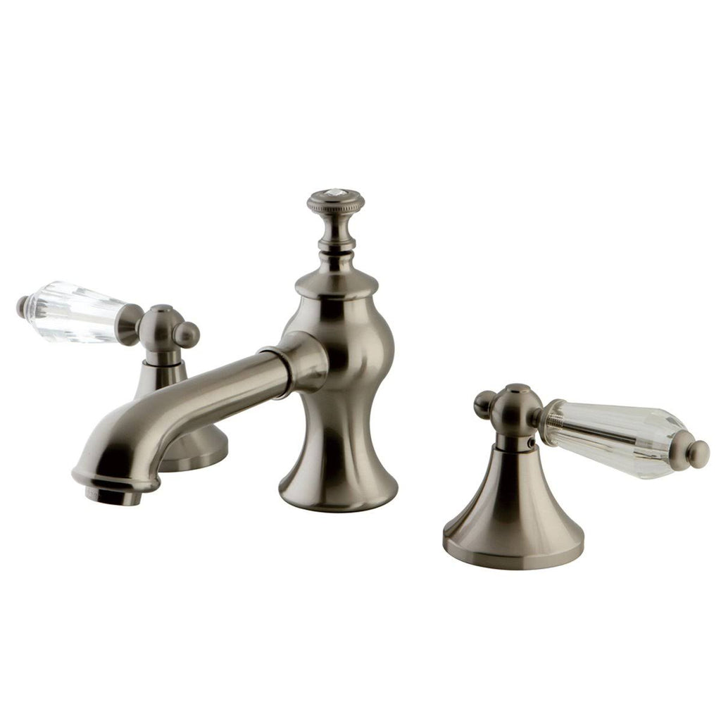 Oil Rubbed Bronze Widespread Lavatory Faucet with Brass Pop-Up I801