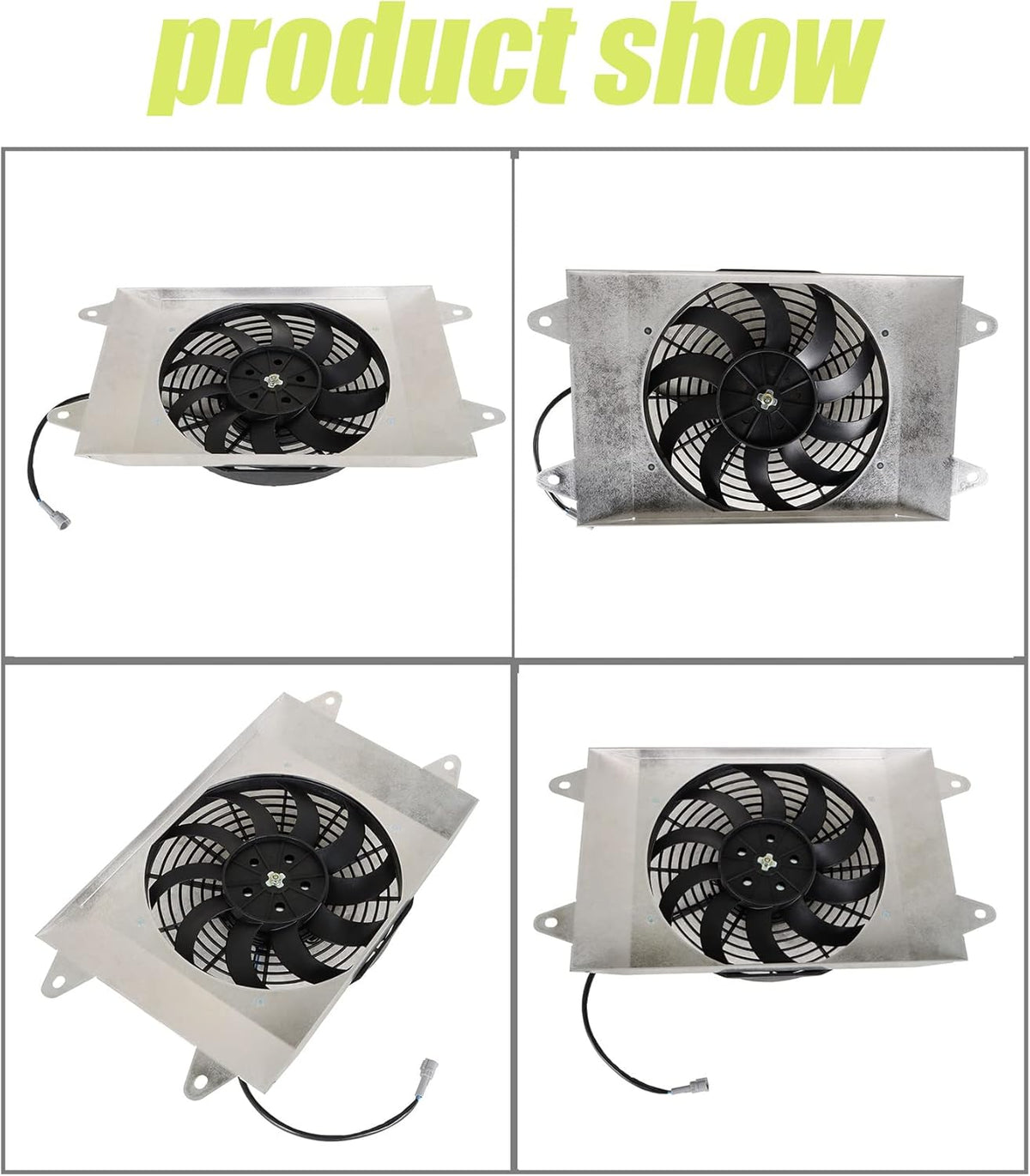 12V Radiator Cooling Fan Motor Assembly I83428