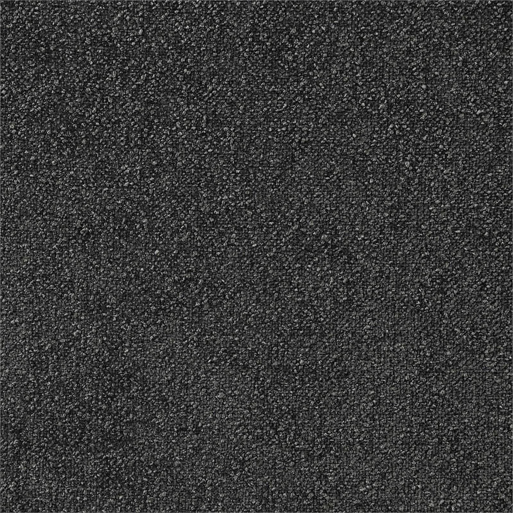Dark Charcoal Upholstered Square Fabric Ottoman O447