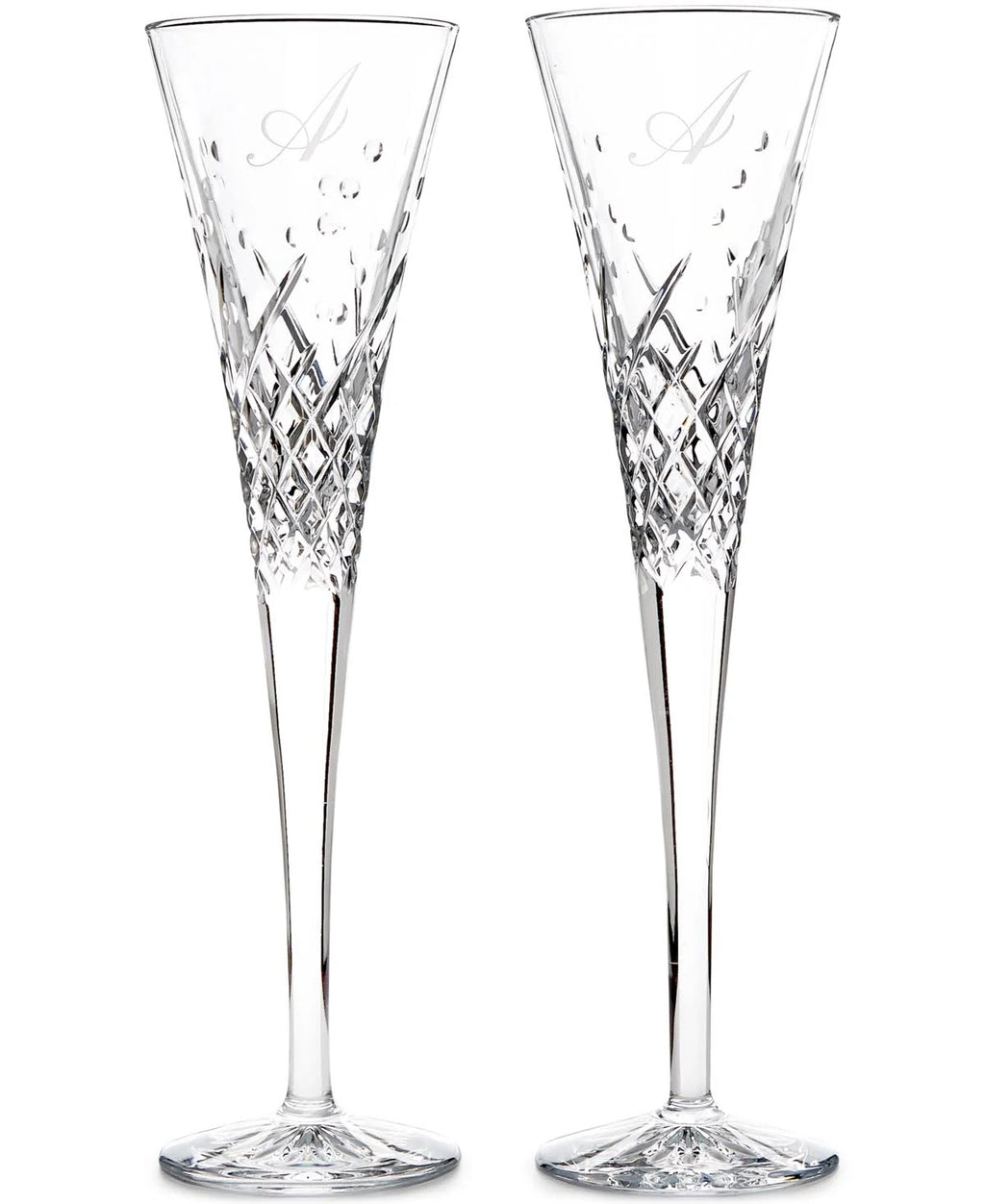 Set of 2 Toasting Flutes Y818