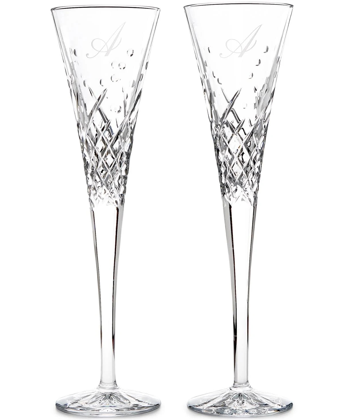 Set of 2 Toasting Flutes Y818