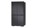 Black Stainless Steel Bottom-Freezer Refrigerator O99572