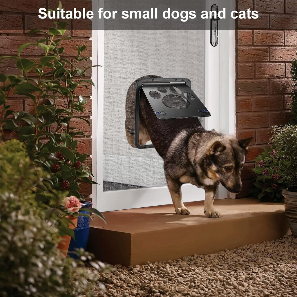 Lockable Magnetic Flap Pet Screen Door, Pack of 2 U3504