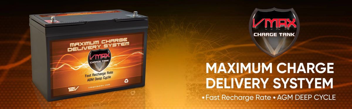 12 Volt Group 27 100Ah AGM Deep Cycle Battery N593782