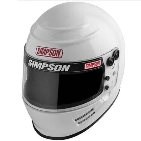 White SA2015 Racing Helmet H221153