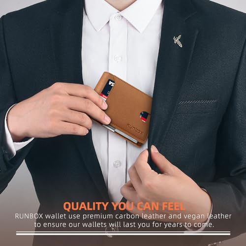 Slim Leather RFID Blocking Bifold Wallet L87739