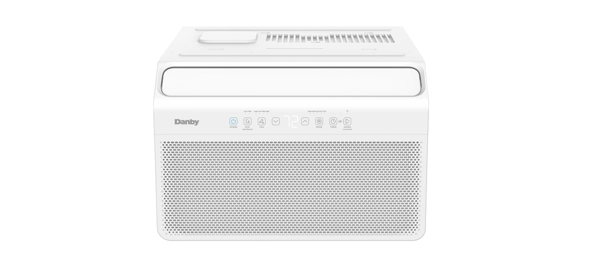 8,000 BTU White Window AC D115871