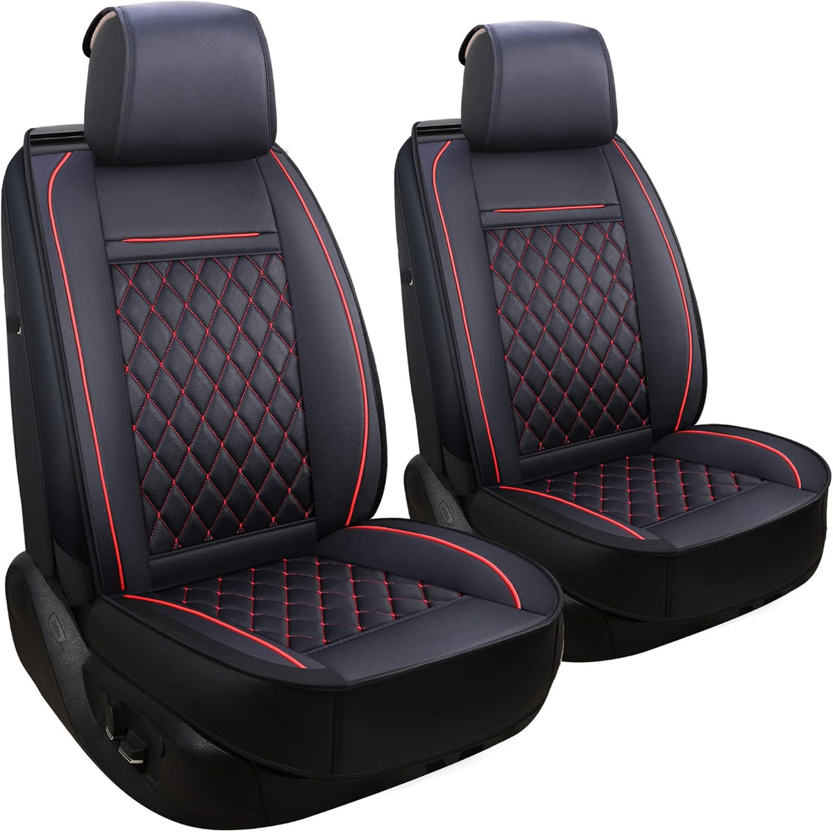 Black & Red Car Seat Covers M5143
