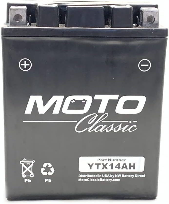 12V 14Ah 230CCA Maintenance Free Motorcycle ATV Battery J238