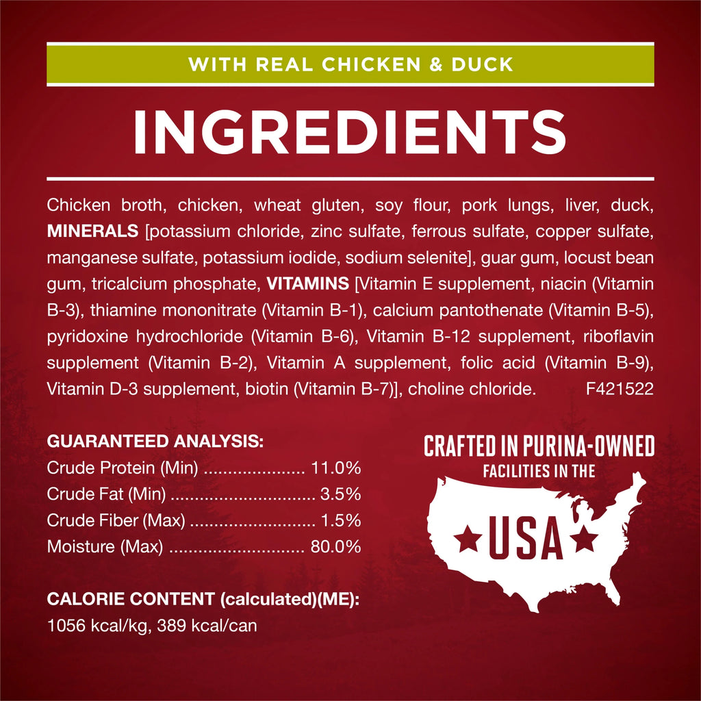 High Protein Wet Dog Food Variety Pack, 13 oz Cans (12 Pack) I9070