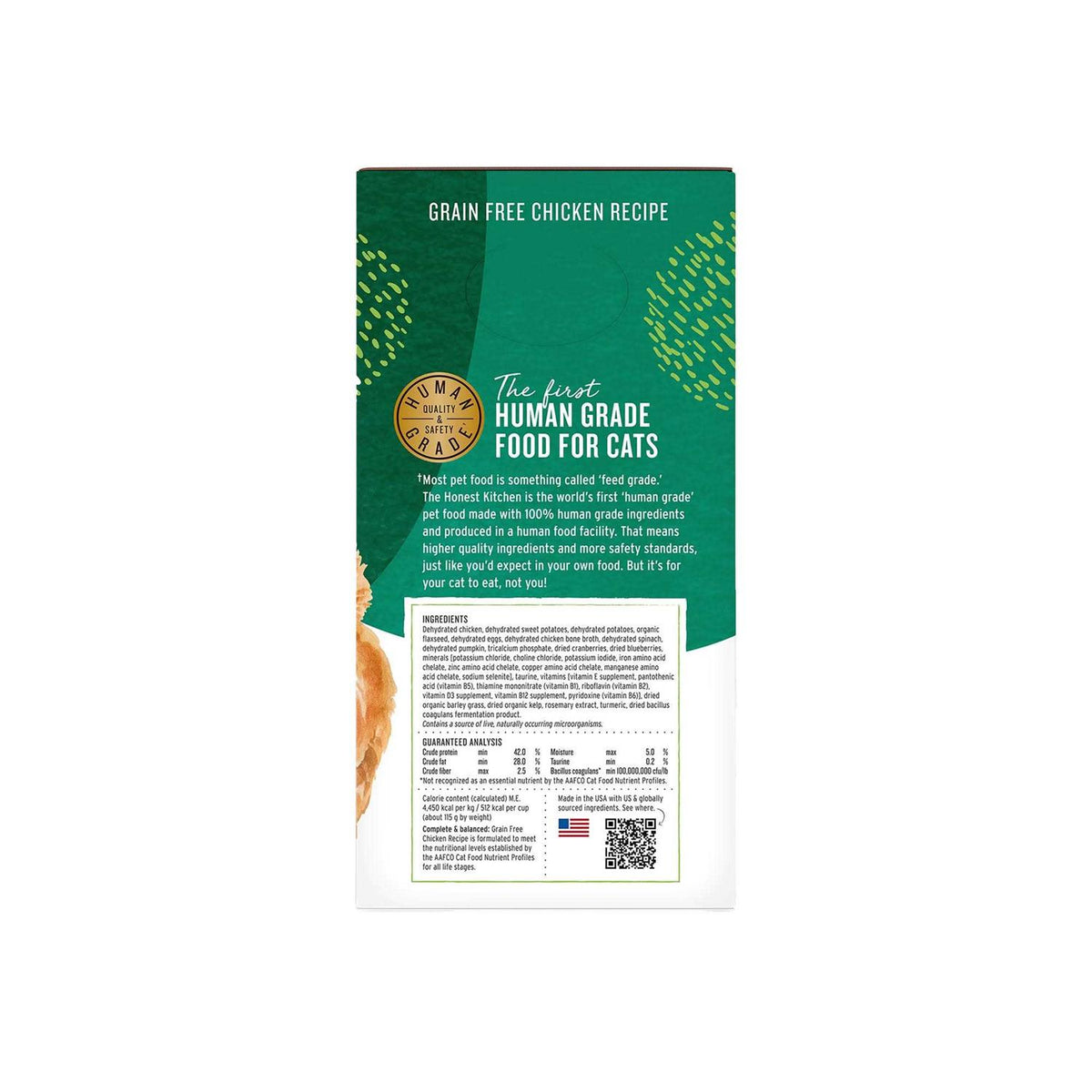 Chicken Grain-Free Dehydrated Cat Food W367