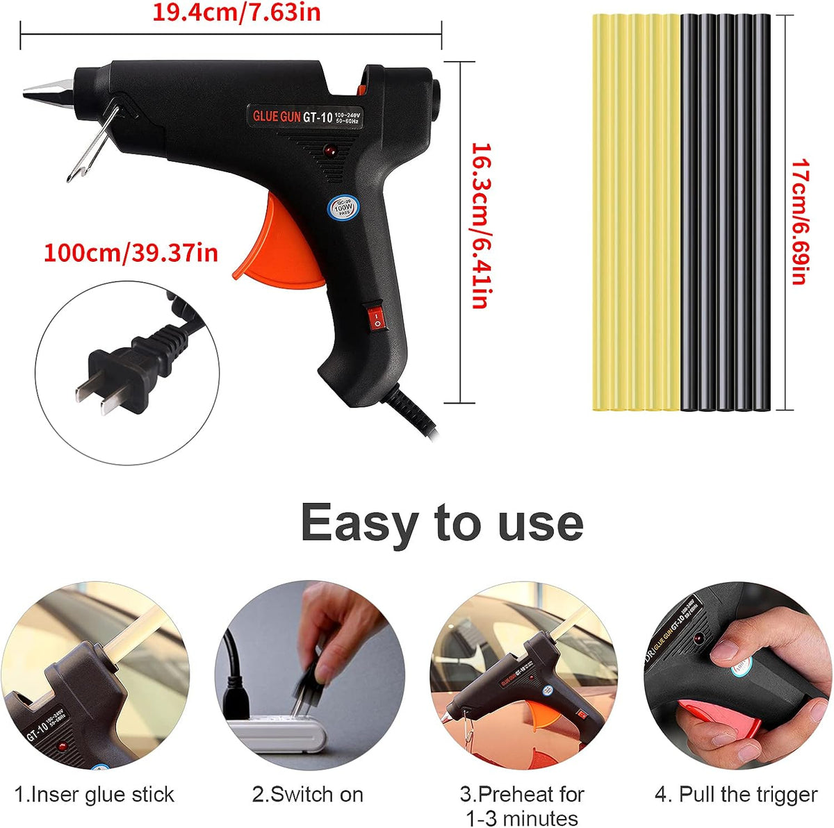 Dent Repair Kit with LED Light Board and Storage Bag C562207