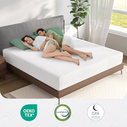 Full Size 12 Inch Memory Foam Mattress with Removable Washable Cover Y441