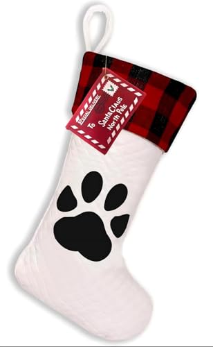 20 inch Dog Christmas Stocking F538