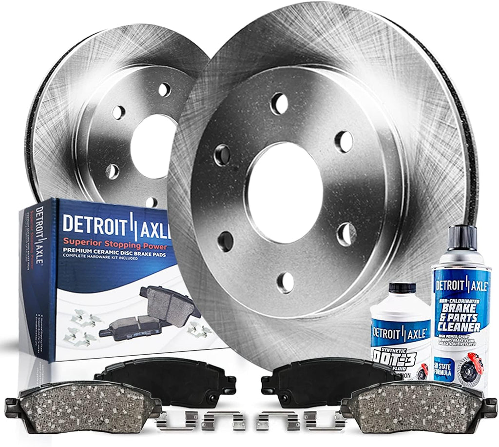 Rear Disc Rotors with Brake Pads Z662