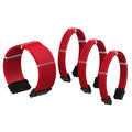 PSU Cable Extension Sleeved Braided Kit 1 x 24 P (20+4) 1 x 8 P (4+4) CPU 2 x 8 P (6+2) GPU W5296
