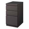 Espresso 3-Drawer Metal Mobile File Cabinet G344511