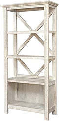Whitewash 4 Shelf Bookcase Y317866