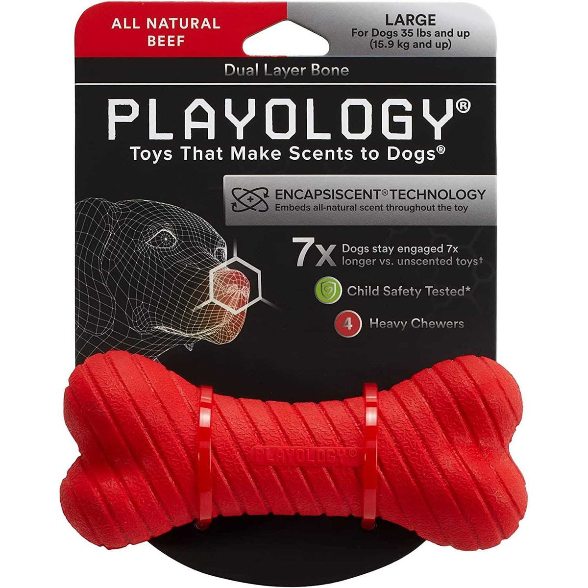 Dual Layer Bone Dog Toy Z631