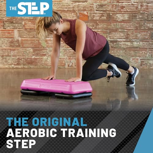 Exercise Step Platform with 2 Risers S17861