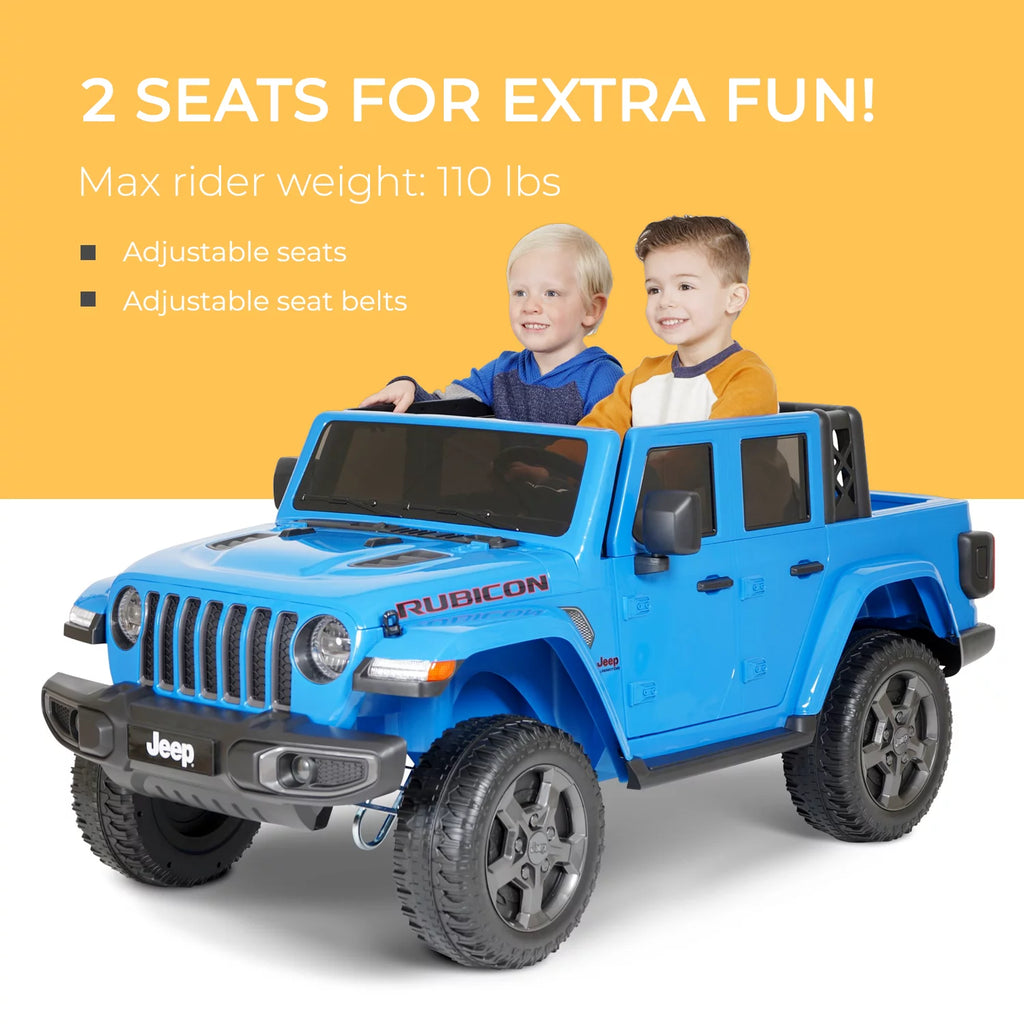 Blue 12V Battery Powered Ride-on Vehicle R3807
