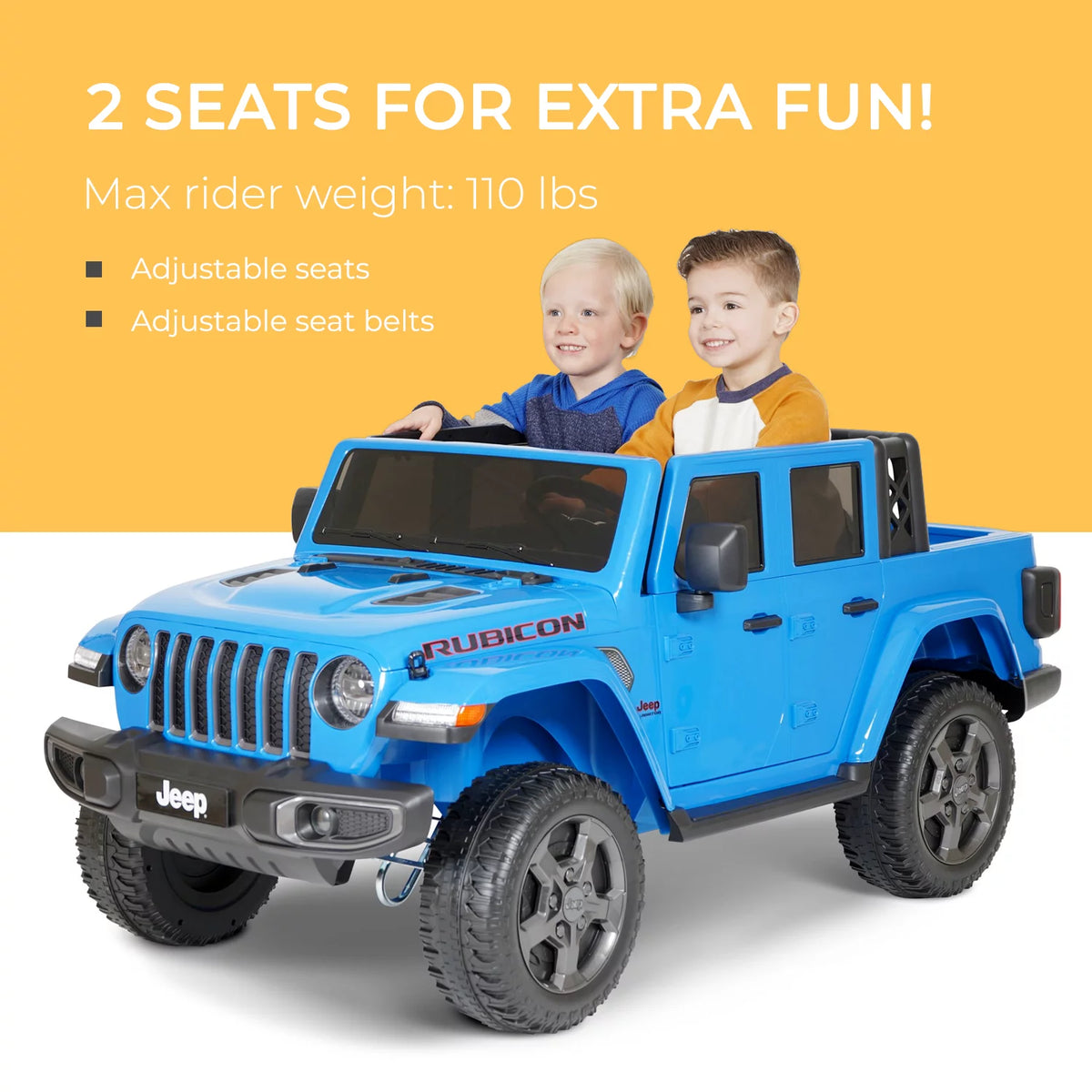 Blue 12V Battery Powered Ride-on Vehicle R3807