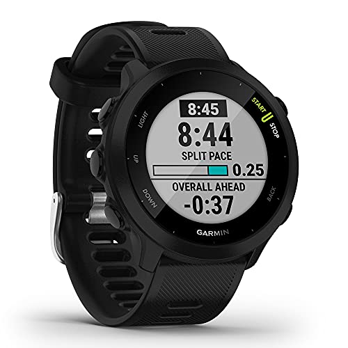 Black GPS Running Watch with Heart Rate Monitor I72535