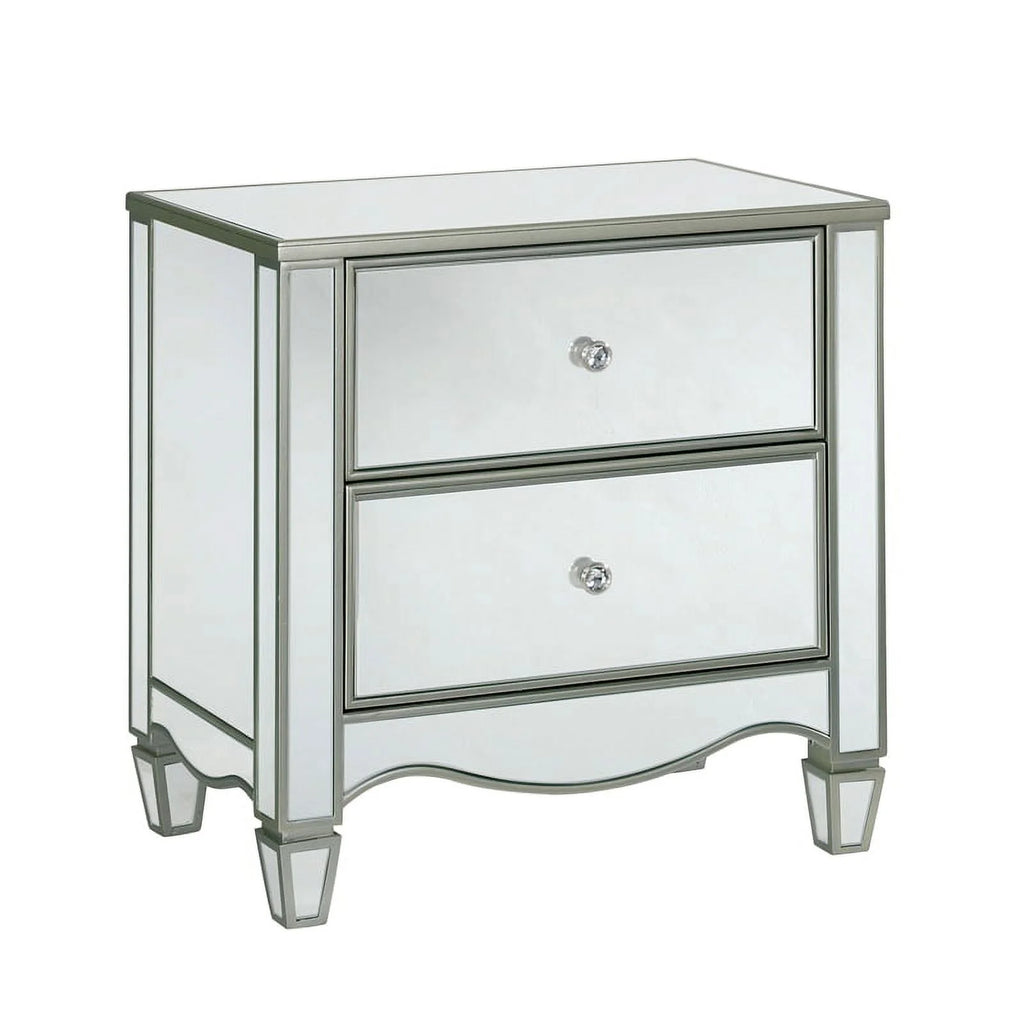 Silver Wood 3-Piece Bedroom Set W986