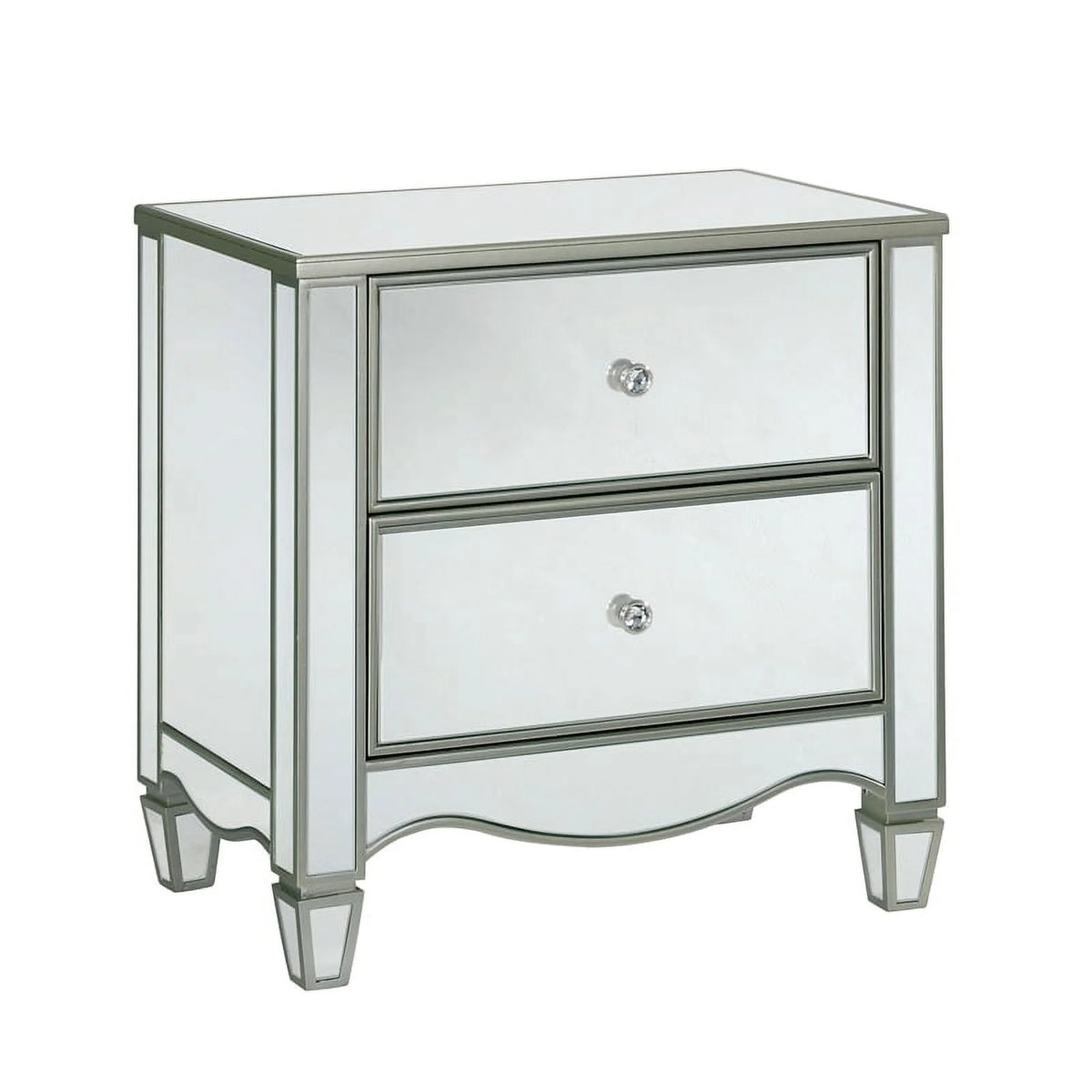 Silver Wood 3-Piece Bedroom Set W986