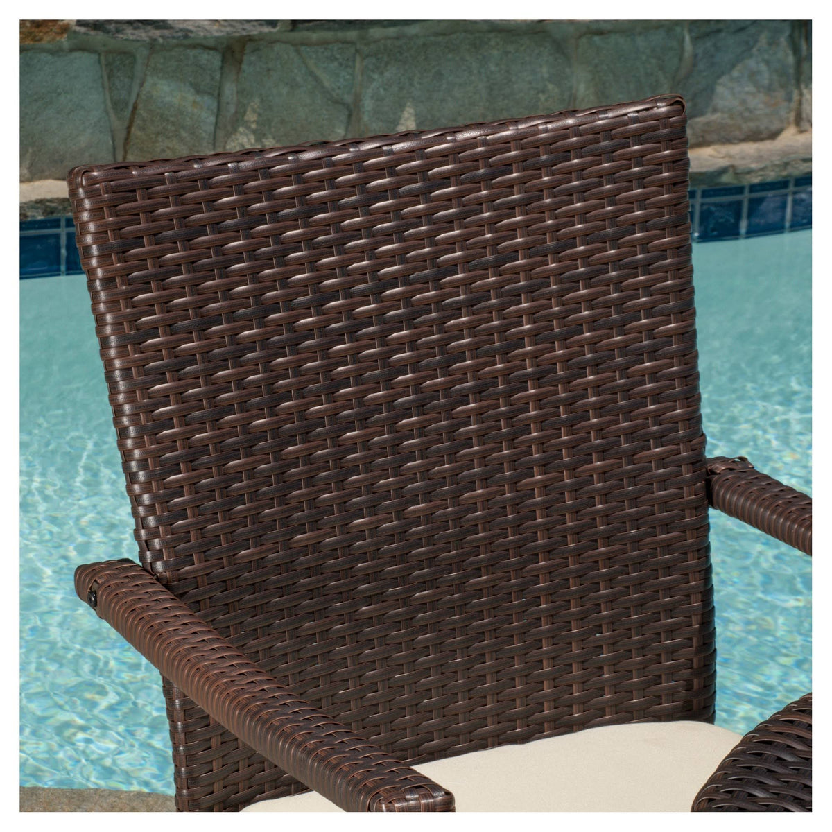 5 Piece Wicker Patio Dining Set M6530