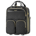 Black Gold Carry On Rolling Suitcase A822103