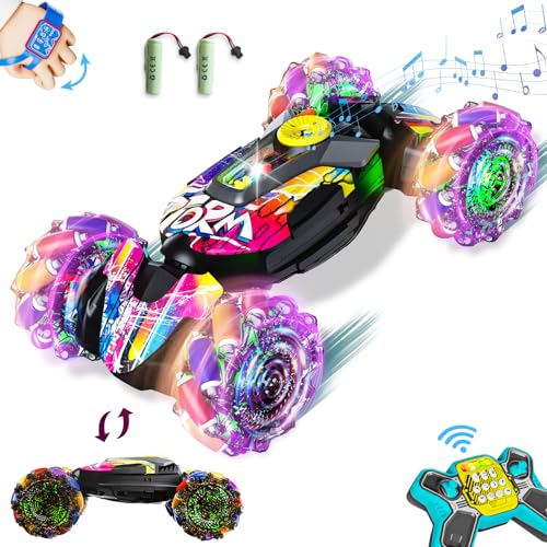 Gesture Sensing RC Stunt Car with Light & Music I10758