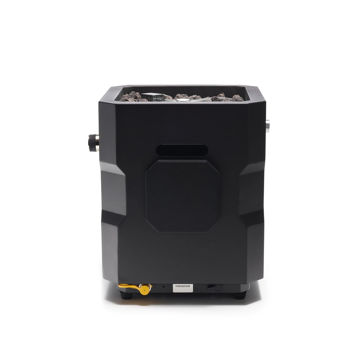 Portable Wireless Fire Pit with Speaker Sound System, Black J252