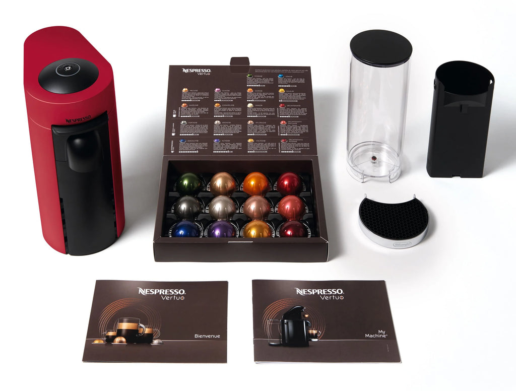 Red Coffee and Espresso Machine N8272