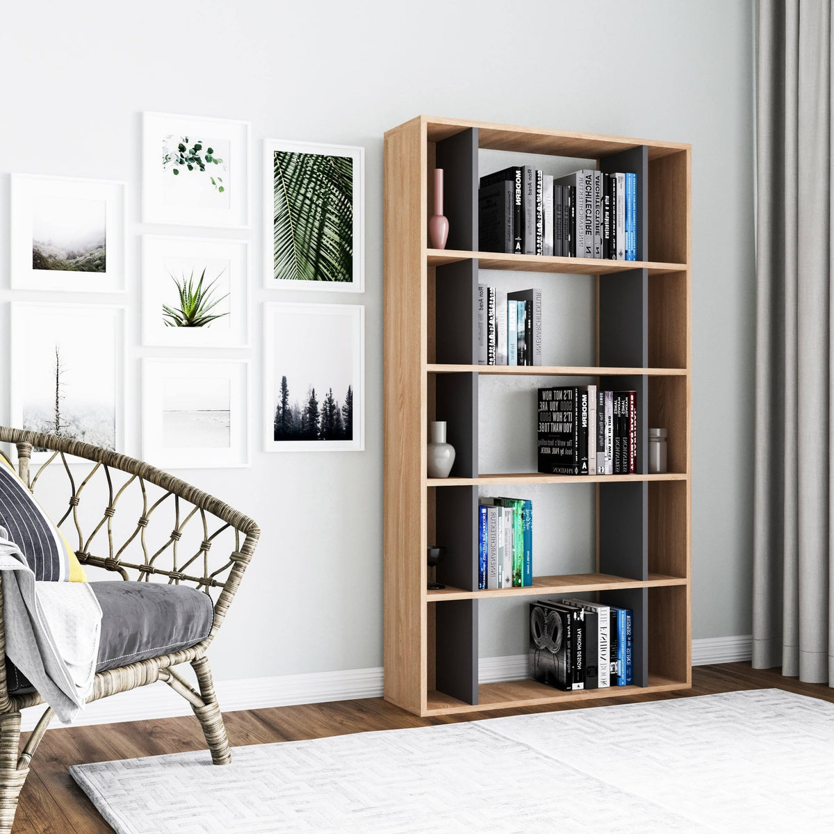 Modern Bookcase K48809