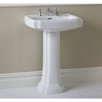 Sedona Beige Pedestal Lavatory S40819