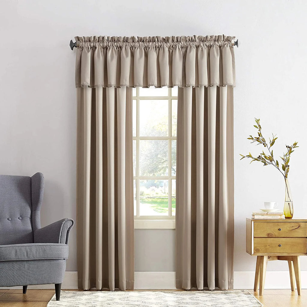 Rod Pocket Curtain Valance W81984