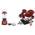 Coleman Classic Rechargeable 400 Lumens LED Lantern, Water-Resistant Lantern with USB Charging Port and Carry Handle N6033