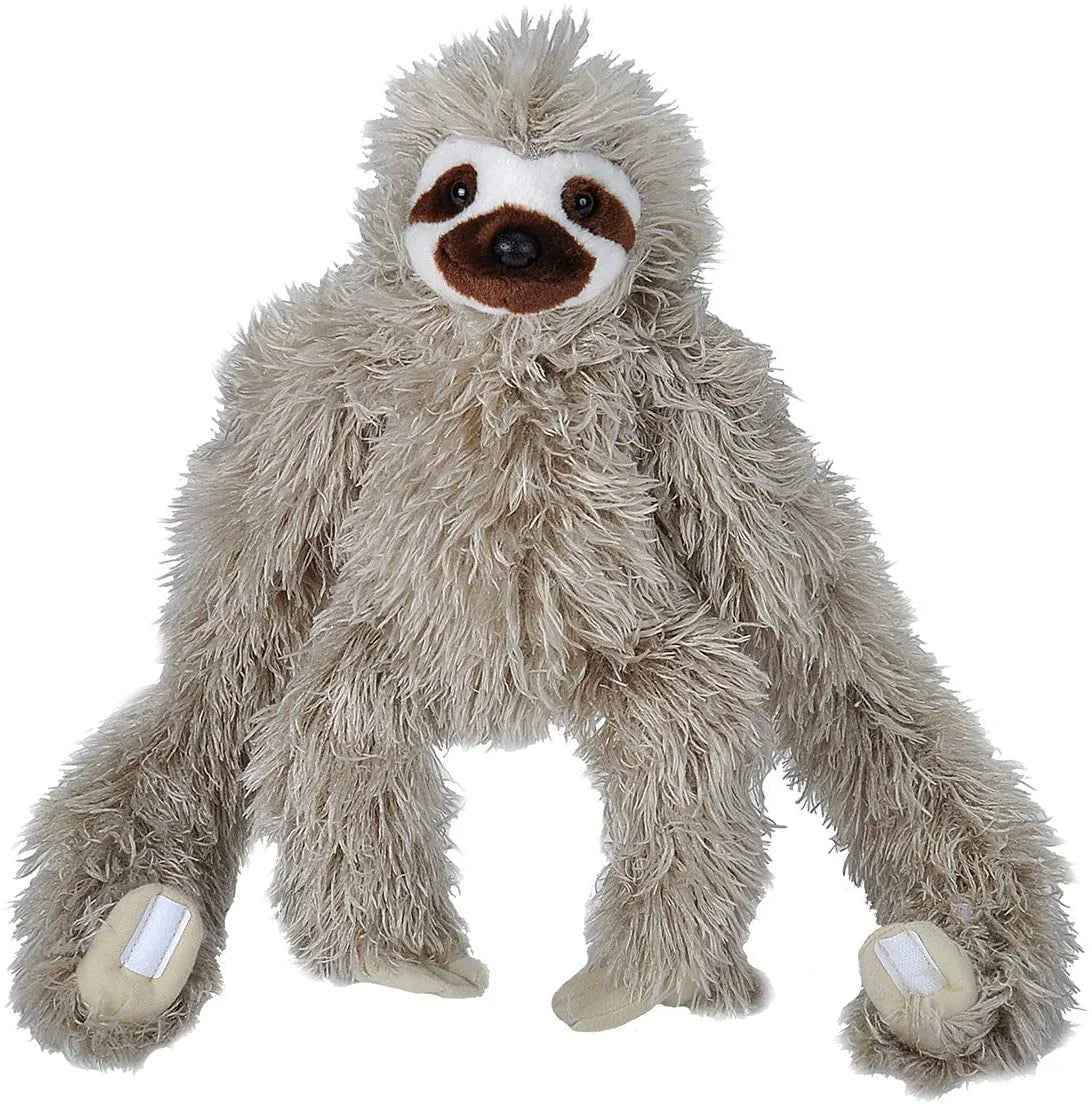 Hanging Three Toed Sloth Plush, 30 inches O853470