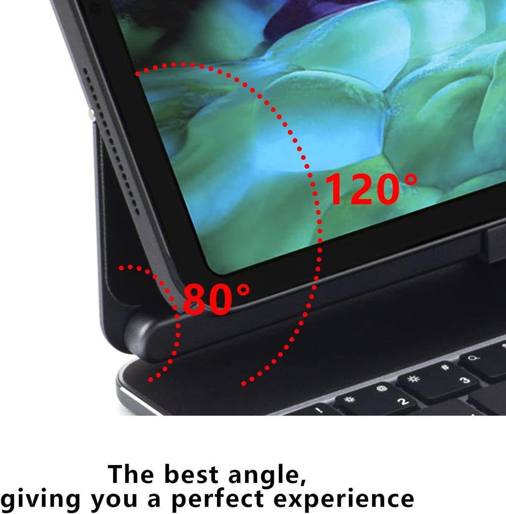 Magnetic Backlit Keyboard Case with Touchpad U766