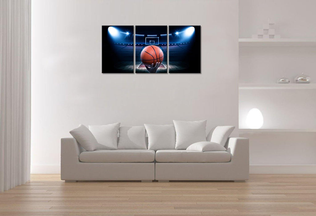 3 Pieces Stretched Canvas Wall Art 16x24x3 Panels J317