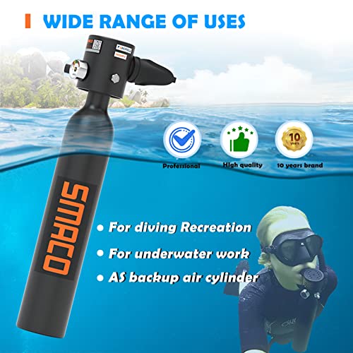 Double Scuba Tank with 0.5L Capacity S574839
