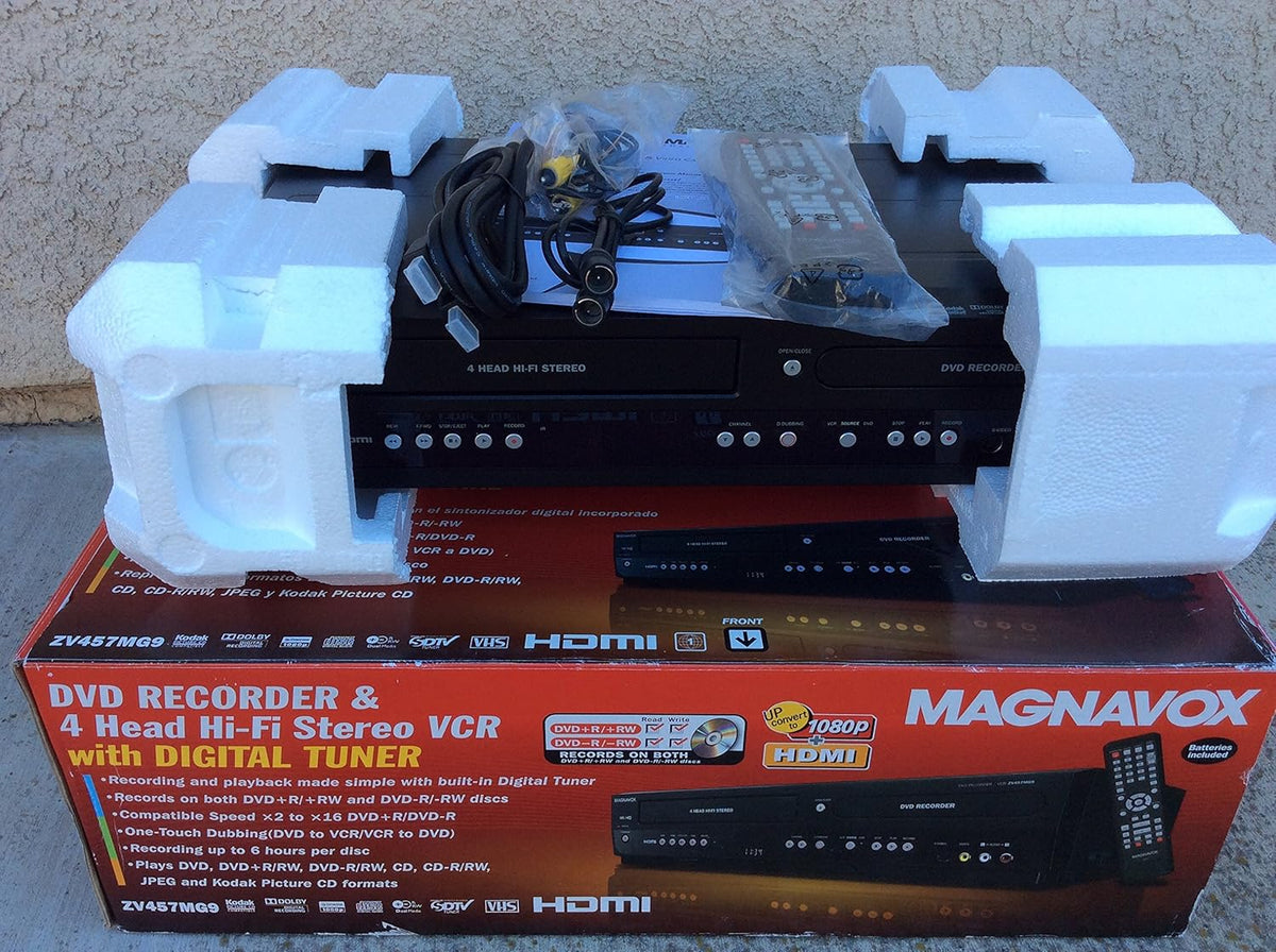 DVD Recorder and VCR M12478