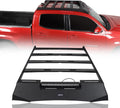 Roof Rack Basket Cargo Carrier with 100W LED Light Bar K781